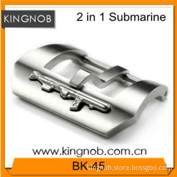 Submarine Embossed Watch Buckle 24mm